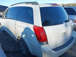 2005 Nissan Quest SE with VIN 5N1BV28UX5N114655, listed as a IAAI auction lot 41587275 with 168,258 mi miles. Bid and sale history available at carsss.com. Image 3.