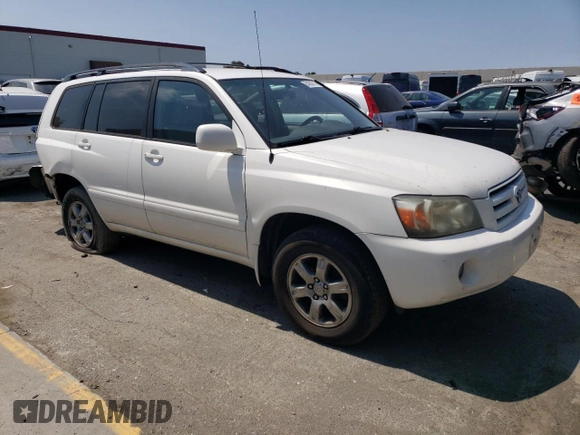 2004 Toyota Highlander z VIN JTEEP21A640048835, wystawiony jako Copart lot #64839714 z przebiegiem 205 353 mil mil oraz Szkoda całkowita • Salvage title. Historia ofert i sprzedaży dostępna na DreamBid. Obrazek 4.