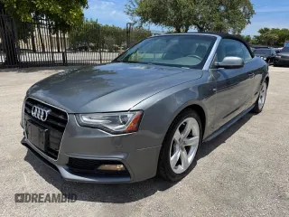 2016 Audi A5 Premium with VIN WAUD2AFH7GN006385, listed as a Copart auction lot 66216535 with 138,531 mi miles and Clean title. Bid and sale history available at DreamBid. Image 1.