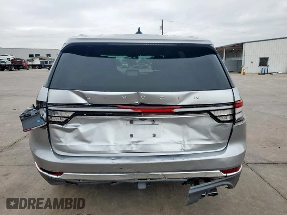 2021 Lincoln Aviator Reserve with VIN 5LM5J7XC8MGL05957, listed as a Copart auction lot 59731835 with 52,788 mi miles and Salvage title. Bid and sale history available at DreamBid. Image 6.