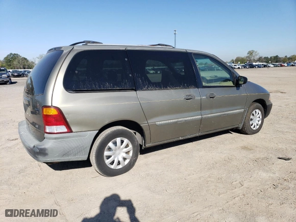 2001 Ford Windstar Wagon LX with VIN 2FMZA514X1BA22070, listed as a Copart auction lot 74446984 with 152,905 mi miles and Salvage Title. Bid and sale history available at carsss.com. Image 3.