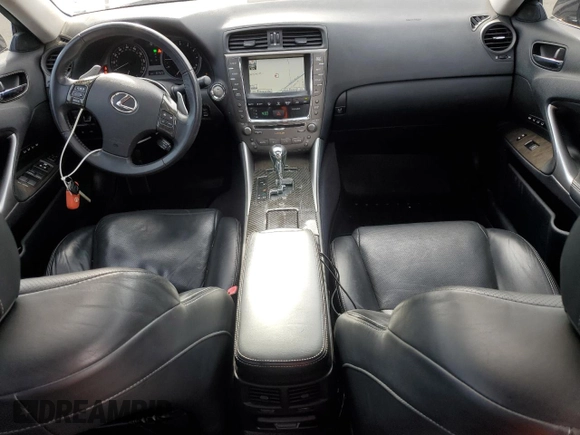 2010 Lexus IS 250 with VIN JTHCF5C24A2034128, listed as a Copart auction lot 54270325 with 81,422 mi miles and Salvage Title. Bid and sale history available at carsss.com. Image 8.