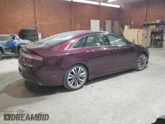2018 Lincoln MKZ Reserve z VIN 3LN6L5FC3JR605028, wystawiony jako Copart lot #59753165 z przebiegiem 80 443 mil mil oraz Szkoda całkowita • Salvage title. Historia ofert i sprzedaży dostępna na DreamBid. Obrazek 3.