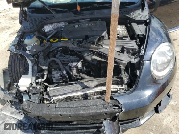2016 Volkswagen Beetle Wolfsburg Edition with VIN 3VWF17AT8GM637442, listed as a Copart auction lot 55034595 with 137,211 mi miles and Salvage Title. Bid and sale history available at DreamBid. Image 11.