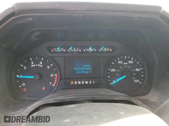 2017 Ford Super Duty F-250 SRW XLT with VIN 1FTBF2B60HEB57207, listed as a Copart auction lot 70478964 with 72,175 mi miles and Salvage Title. Bid and sale history available at carsss.com. Image 9.