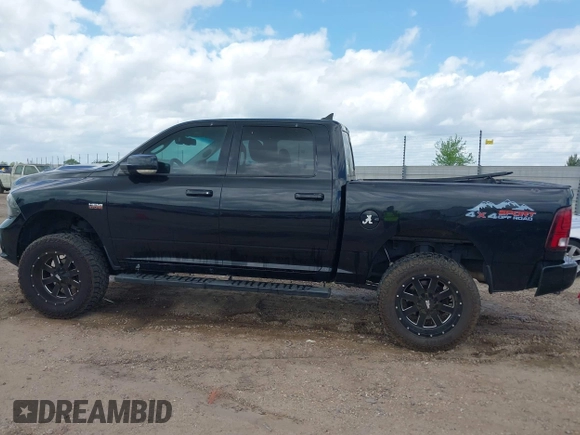 2014 Ram 1500 Sport with VIN 1C6RR7MT6ES233054, listed as a IAAI auction lot 41936407 with 144,759 mi miles and . Bid and sale history available at DreamBid. Image 14.