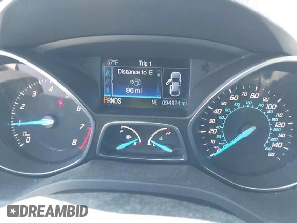 2013 Ford Escape SE with VIN 1FMCU9GX3DUB27683, listed as a IAAI auction lot 42068155 with 94,924 mi miles and . Bid and sale history available at DreamBid. Image 7.