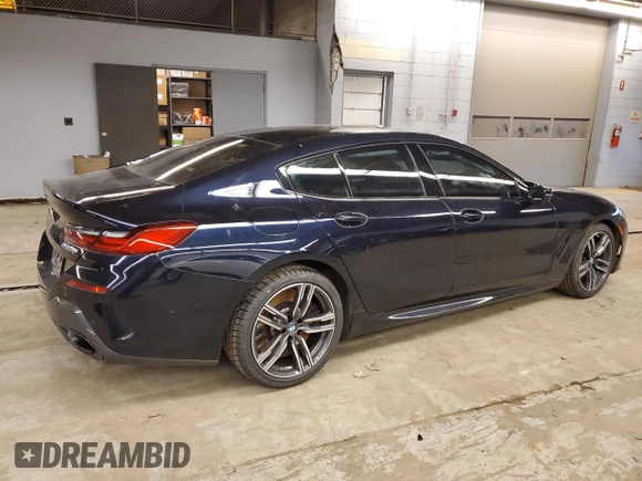 2023 BMW 8 Series M850i z VIN WBAGV8C02PCK62070, wystawiony jako Copart lot #77808573 z przebiegiem 8 276 mil mil oraz Szkoda całkowita • Salvage title. Historia ofert i sprzedaży dostępna na DreamBid. Obrazek 3.