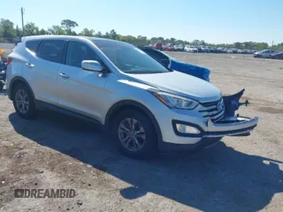 2014 Hyundai Santa Fe Sport with VIN 5XYZU3LB8EG126876, listed as a IAAI auction lot 41897147 with 93,516 mi miles. Bid and sale history available at carsss.com. Image 1.