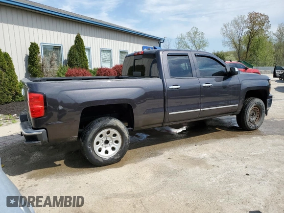 2014 Chevrolet Silverado 1500 LTZ with VIN 1GCVKSEC0EZ275367, listed as a Copart auction lot 53639515 with 126,415 mi miles and Salvage Title. Bid and sale history available at DreamBid. Image 3.