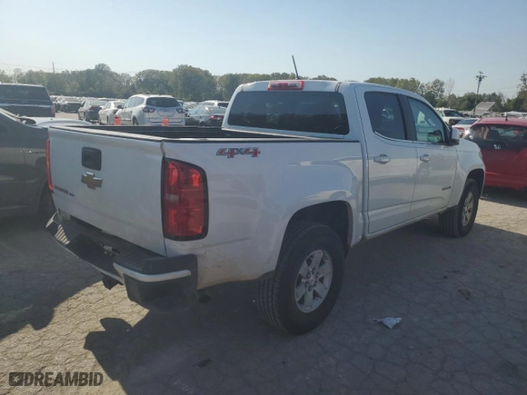 2018 Chevrolet Colorado 4WD Work Truck with VIN 1GCGTBEN3J1298027, listed as a Copart auction lot 74762494 with 75,083 mi miles and Salvage Title. Bid and sale history available at carsss.com. Image 3.