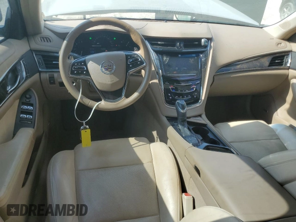 2014 Cadillac CTS Luxury RWD with VIN 1G6AR5S31E0124965, listed as a Copart auction lot 57506875 with 78,668 mi miles and Salvage title. Bid and sale history available at DreamBid. Image 8.