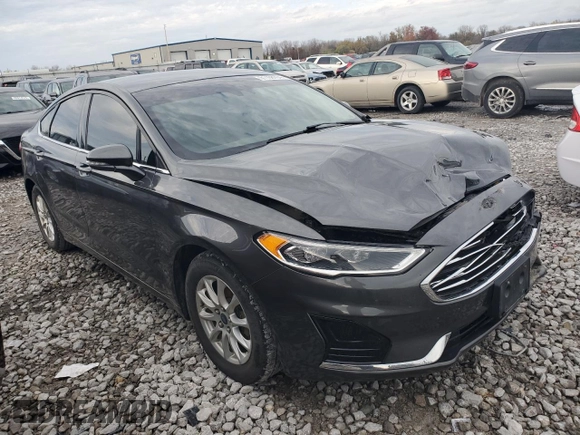 2020 Ford Fusion Hybrid SEL with VIN 3FA6P0MU8LR129987, listed as a Copart auction lot 81168764 with 96,162 mi miles and Salvage Title. Bid and sale history available at carsss.com. Image 4.