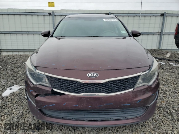 2018 Kia Optima LX with VIN 5XXGT4L34JG197158, listed as a Copart auction lot 45419455 with 99,873 mi miles and Salvage Title. Bid and sale history available at carsss.com. Image 5.