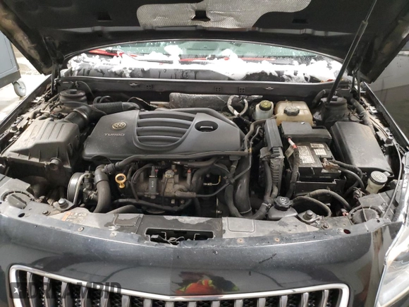 2013 Buick Regal Turbo Premium 2 with VIN 2G4GT5GV6D9141425, listed as a Copart auction lot 49825865 with 125,433 mi miles and Salvage title. Bid and sale history available at DreamBid. Image 12.