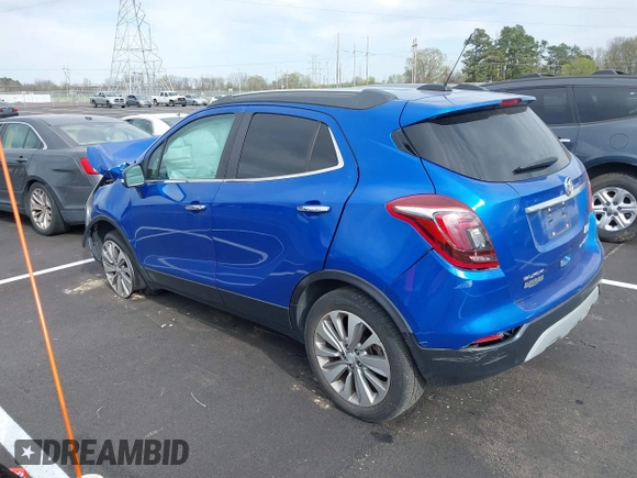 2018 Buick Encore Preferred with VIN KL4CJASB1JB685365, listed as a IAAI auction lot 41883400 with 89,912 mi miles and . Bid and sale history available at carsss.com. Image 3.