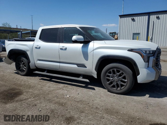 2022 Toyota Tundra 2WD Platinum with VIN 5TFNA5AB1NX011149, listed as a Copart auction lot 69998904 with 44,522 mi miles and Salvage Title. Bid and sale history available at carsss.com. Image 4.