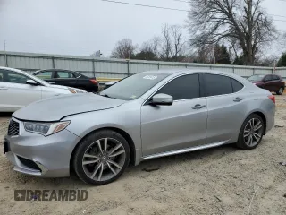 2019 Acura TLX w/Technology Pkg with VIN 19UUB2F42KA006124, listed as a Copart auction lot 48783615 with 77,989 mi miles and Salvage Title. Bid and sale history available at carsss.com. Image 1.