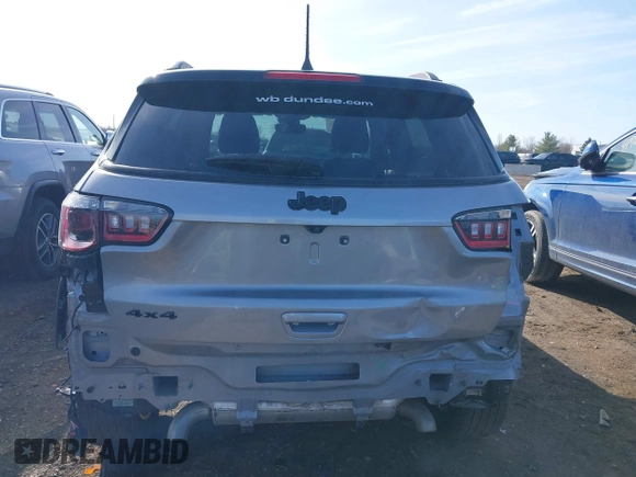 2023 Jeep Compass Latitude with VIN 3C4NJDBN7PT558797, listed as a IAAI auction lot 41854517 with 26,495 mi miles and . Bid and sale history available at DreamBid. Image 17.