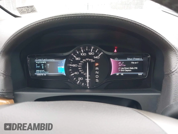 2014 Lincoln MKX with VIN 2LMDJ8JK1EBL13125, listed as a IAAI auction lot 41805340 with 100,078 mi miles. Bid and sale history available at carsss.com. Image 7.