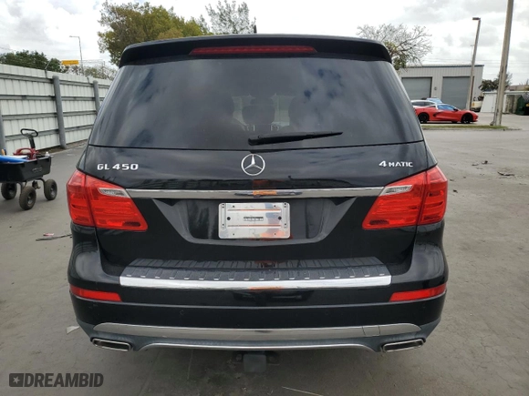 2014 Mercedes-Benz GL-Class GL 450 with VIN 4JGDF7CE2EA427662, listed as a Copart auction lot 51691145 with 112,100 mi miles and Salvage Title. Bid and sale history available at carsss.com. Image 6.