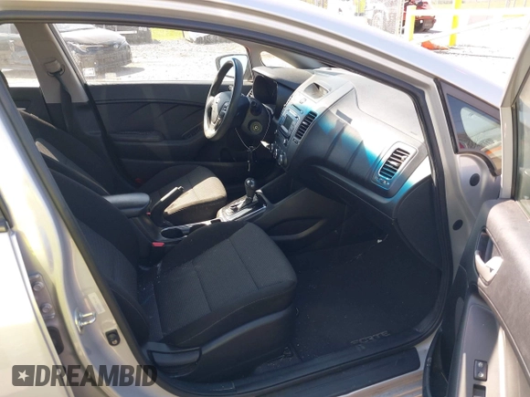 2017 Kia Forte LX with VIN 3KPFK4A73HE101950, listed as a IAAI auction lot 42023151 with 233,718 mi miles. Bid and sale history available at carsss.com. Image 5.