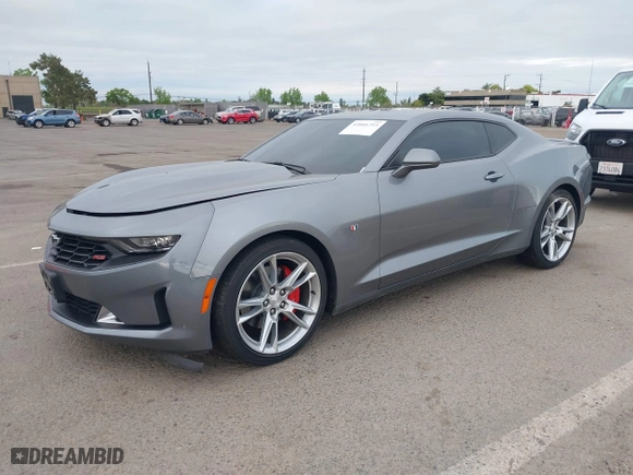 2022 Chevrolet Camaro 1LT with VIN 1G1FB1RX6N0123456, listed as a IAAI auction lot 42066753 with 1 mi miles. Bid and sale history available at carsss.com. Image 17.