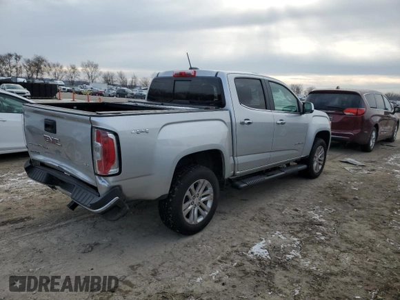 2019 GMC Canyon 4WD SLT with VIN 1GTG6DEN7K1134168, listed as a Copart auction lot 86510834 with 61,889 mi miles and Salvage Title. Bid and sale history available at carsss.com. Image 3.