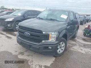 2018 Ford F-150 XL with VIN 1FTMF1C53JKE85608, listed as a IAAI auction lot 41823771 with 142,151 mi miles. Bid and sale history available at carsss.com. Image 17.