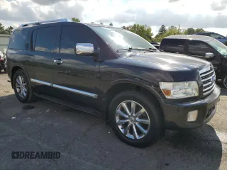2010 Infiniti QX56 with VIN 5N3ZA0NE9AN908401, listed as a Copart auction lot 73519114 with 178,081 mi miles and Salvage Title. Bid and sale history available at carsss.com. Image 4.