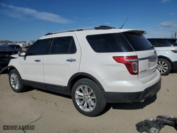 2014 Ford Explorer Limited with VIN 1FM5K8F87EGC28759, listed as a Copart auction lot 47454405 with 160,806 mi miles and Salvage Title. Bid and sale history available at carsss.com. Image 2.