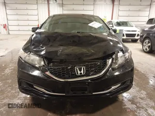 2015 Honda Civic Sedan LX with VIN 19XFB2E52FE025406, listed as a IAAI auction lot 41827527 with 186,485 mi miles. Bid and sale history available at carsss.com. Image 13.