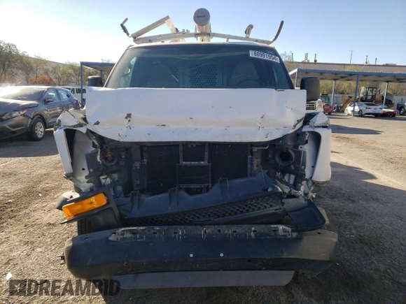 2010 Chevrolet Express Cargo with VIN 1GCZGFBA2A1167547, listed as a Copart auction lot 80991954 with 172,818 mi miles and Salvage title. Bid and sale history available at DreamBid. Image 5.
