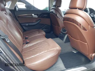 2017 Audi A8 L with VIN WAU44AFDXHN006857, listed as a IAAI auction lot 41758062 with 88,385 mi miles. Bid and sale history available at carsss.com. Image 8.