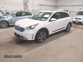 2019 Kia Niro Touring with VIN KNDCE3LC3K5216257, listed as a IAAI auction lot 41760534 with 117,187 mi miles. Bid and sale history available at carsss.com. Image 2.