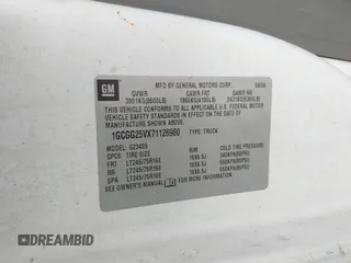 2007 Chevrolet Express Cargo Van with VIN 1GCGG25VX71126980, listed as a IAAI auction lot 41902596 with 89,628 mi miles. Bid and sale history available at carsss.com. Image 9.