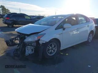 2010 Toyota Prius II with VIN JTDKN3DUXA0132970, listed as a IAAI auction lot 41319116 with 127,266 mi miles. Bid and sale history available at carsss.com. Image 18.