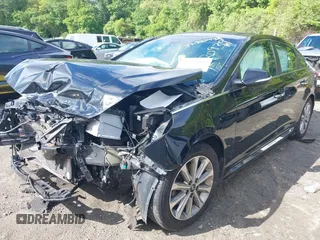 2017 Hyundai Sonata Sport z VIN 5NPE34AF3HH502782, wystawiony jako IAAI lot #42320939 z przebiegiem 164 575 mil mil oraz . Historia ofert i sprzedaży dostępna na DreamBid. Obrazek 2.