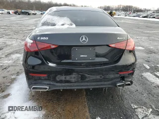 2023 Mercedes-Benz C 300 with VIN W1KAF4HB0PR152159, listed as a Copart auction lot 87599845 with Not Provided miles and Clean Title. Bid and sale history available at DreamBid. Image 6.