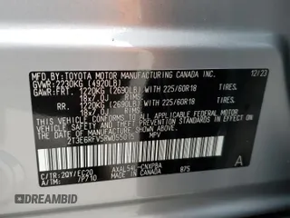 2024 Toyota RAV4 Hybrid XSE with VIN 2T3E6RFV5RW055015, listed as a Copart auction lot 86849154 with 17,849 mi miles and Salvage Title. Bid and sale history available at carsss.com. Image 16.