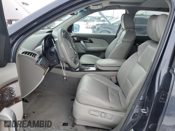 2013 Acura MDX Tech Pkg with VIN 2HNYD2H37DH510679, listed as a Copart auction lot 45404195 with 111,483 mi miles and Salvage Title. Bid and sale history available at carsss.com. Image 7.