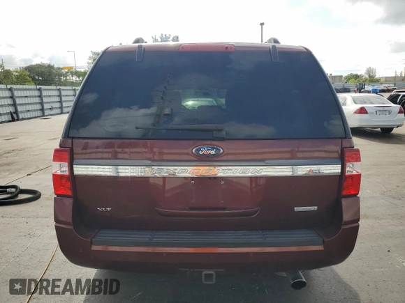 2016 Ford Expedition Max XLT z VIN 1FMJK1HT6GEF33126, wystawiony jako Copart lot #64102465 z przebiegiem 185 657 mil mil oraz Szkoda całkowita • Salvage title. Historia ofert i sprzedaży dostępna na DreamBid. Obrazek 6.