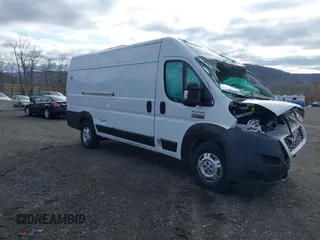 2021 Ram ProMaster Cargo with VIN 3C6MRVJG6ME558343, listed as a IAAI auction lot 40711607 with 20,686 mi miles and . Bid and sale history available at carsss.com. Image 1.