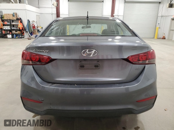 2018 Hyundai Accent SEL with VIN 3KPC24A35JE026609, listed as a Copart auction lot 79036613 with 104,833 mi miles. Bid and sale history available at carsss.com. Image 6.