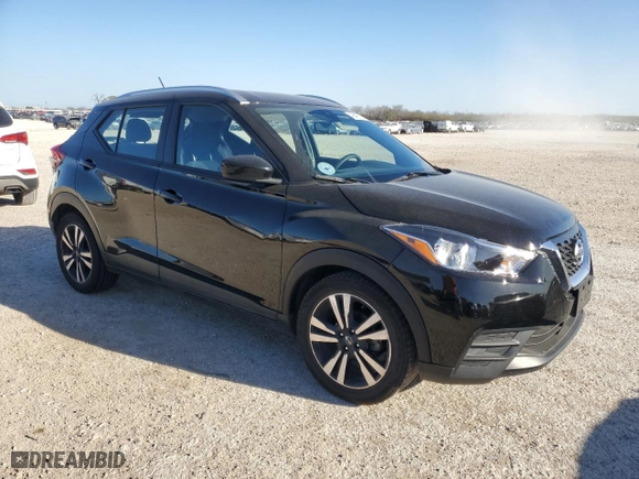 2020 Nissan Kicks SV with VIN 3N1CP5CV5LL517785, listed as a Copart auction lot 48407395 with 109,275 mi miles and Salvage Title. Bid and sale history available at carsss.com. Image 4.