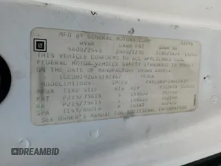 1994 Chevrolet Astro Cargo with VIN 1GCDM19Z6RB192362, listed as a Copart auction lot 75570064 with 261,847 mi miles and Salvage Title. Bid and sale history available at carsss.com. Image 15.
