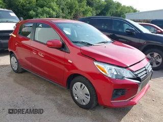 2024 Mitsubishi Mirage ES z VIN ML32AUHJ8RH032092, wystawiony jako IAAI lot #42261391 z przebiegiem 5208 mil mil oraz . Historia ofert i sprzedaży dostępna na DreamBid. Obrazek 1.