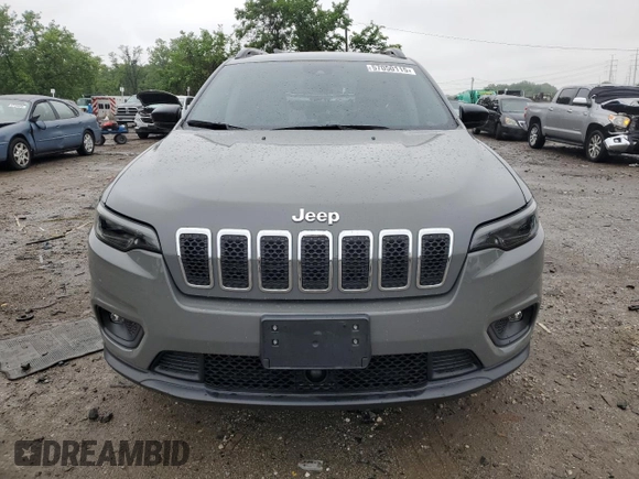 2022 Jeep Cherokee Latitude Lux with VIN 1C4PJMMX8ND511739, listed as a Copart auction lot 57050115 with 42,228 mi miles and Salvage title. Bid and sale history available at DreamBid. Image 5.