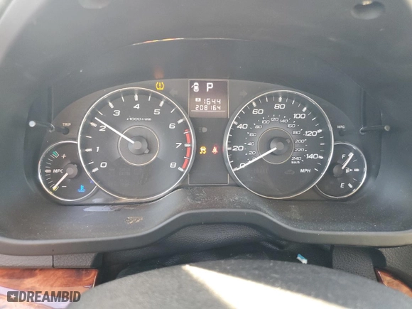 2012 Subaru Legacy 2.5i Limited with VIN 4S3BMCK60C3022082, listed as a Copart auction lot 86976744 with 208164 miles and Salvage Title. Bid and sale history available at carsss.com. Image 9.