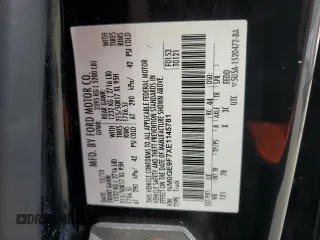 2014 Ford Transit Connect XLT z VIN NM0GE9F7XE1145781, wystawiony jako Copart lot #50659095 z przebiegiem 146 848 mil mil oraz Szkoda całkowita • Salvage title. Historia ofert i sprzedaży dostępna na DreamBid. Obrazek 13.